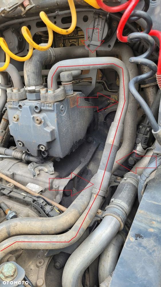 PRZEWÓD NAPĘDU HYDRAULICZNEGO HYDRAULIC MERCEDES HAD ACTROS AROCS ANTOS - 2