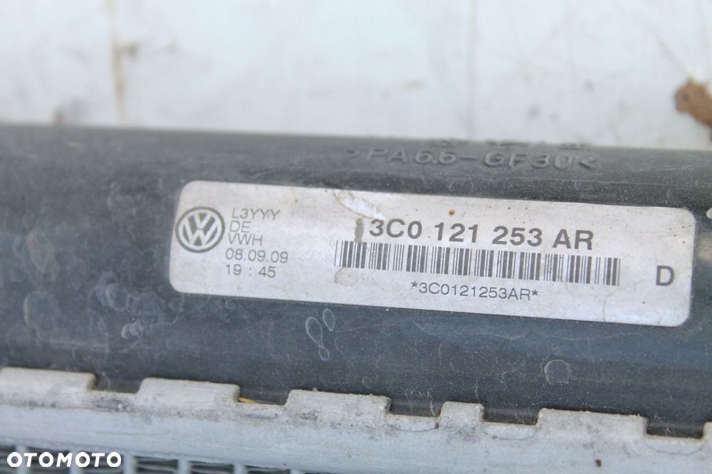 VW PASSAT B6 2.0 TDI CR CHŁODNICA WODY 3C0121253AR - 3