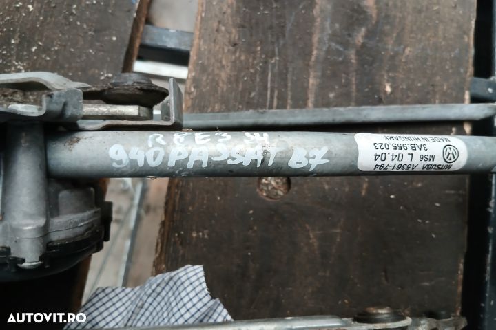 Ansamblu stergatoare parbriz volan pe stanga 3AB955023 3AB955023 Volk - 6