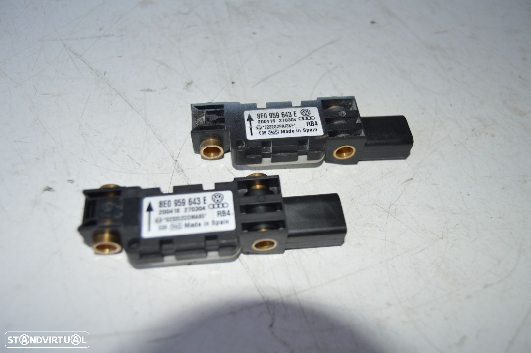 SENSOR IMPACTO AIRBAG SONDA ELETRONICA 8E0959643 8E0959643A AUDI A4 B7 AVANT 2.0 TDI BRE - 4
