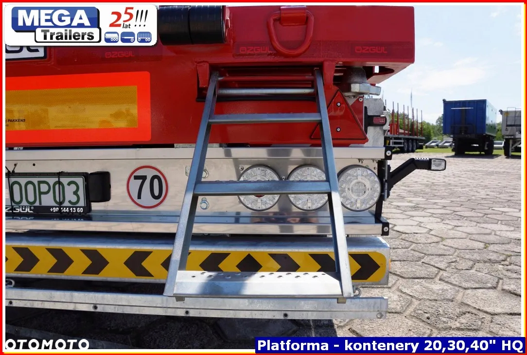 Inny Kontenerowa / budowlana 13.60 m, h=950 mm, full ADR EX3, OT, FL UNIWERSALNA !!! - 30