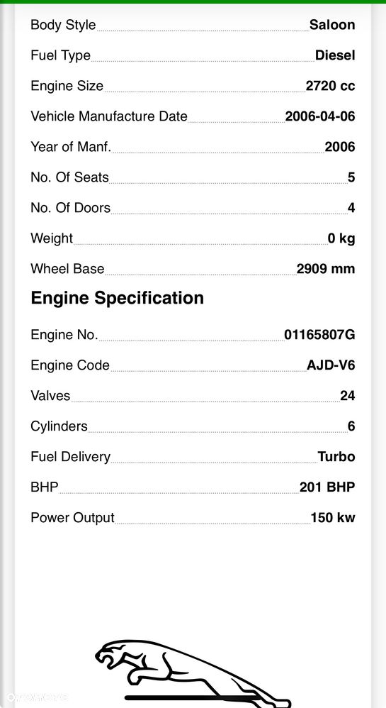 Silnik kompletny Jaguar Land Rover 90tys 276dt adj-v6 2.7 tdv6 film video Discovery Range - 13