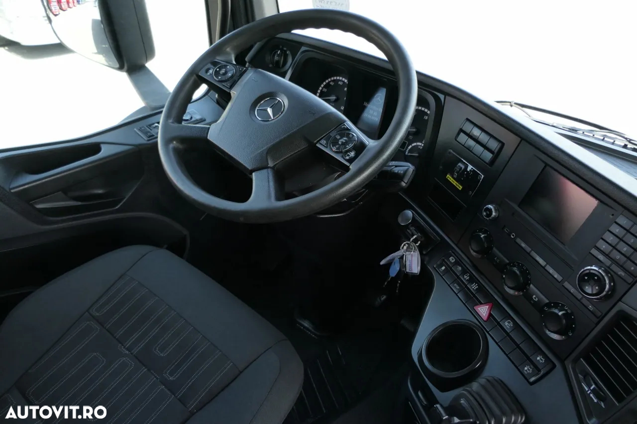 Mercedes-Benz AROCS 2633 / 6X4 / 6.55 M BOX + HDS HIAB 144 / RADIOCOMANDĂ / ROTATOR / FURCI - 35