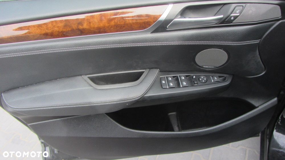 BMW X3 F25 LIFT LCI KANAPA FOTELE GRZANE BOCZKI SKÓRA NEVADA CZARNA 7298637 - 3