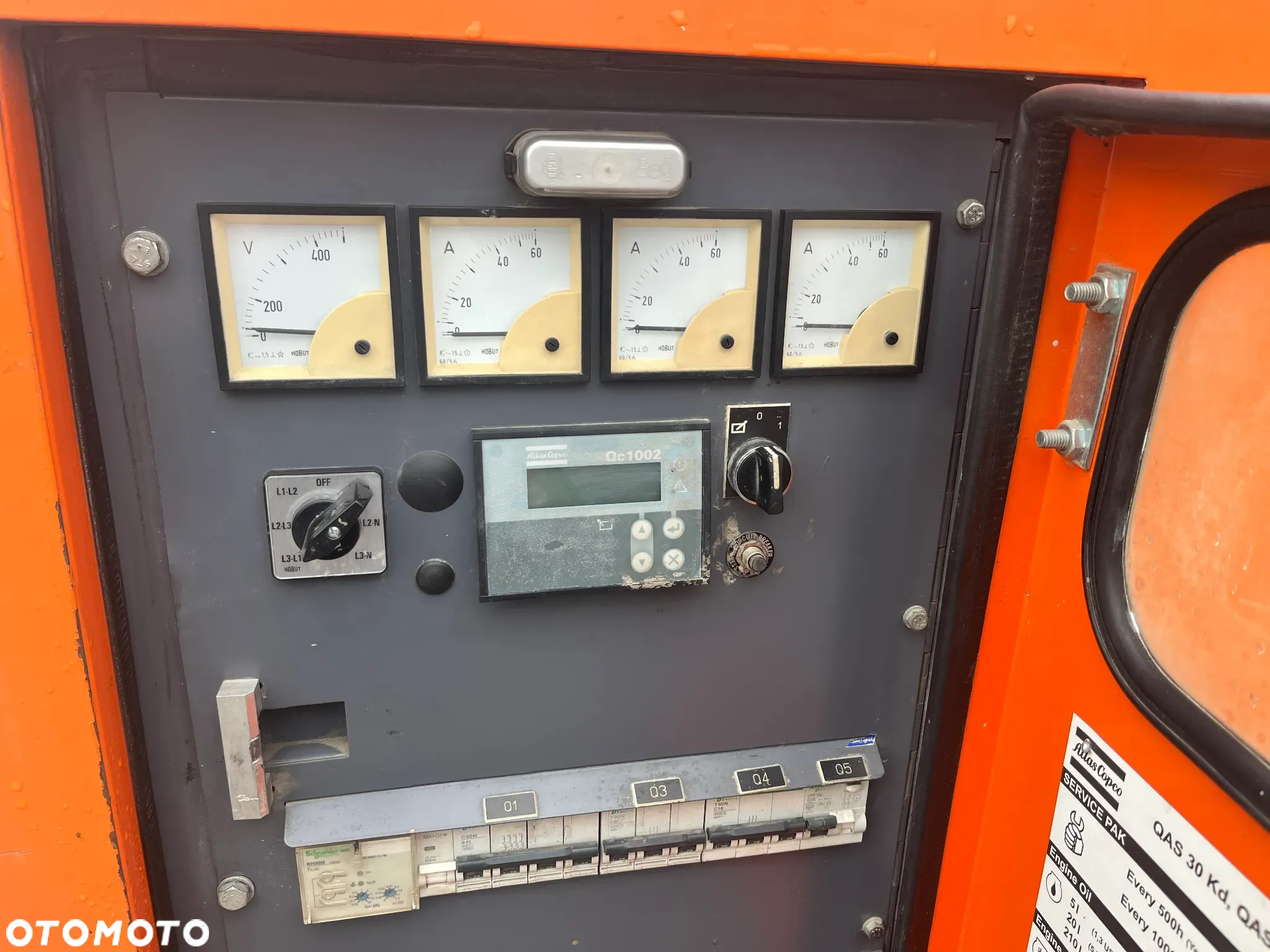 Agregat prądotwórczy ATLAS COPCO QAS 40 40KVA 35KW - 6