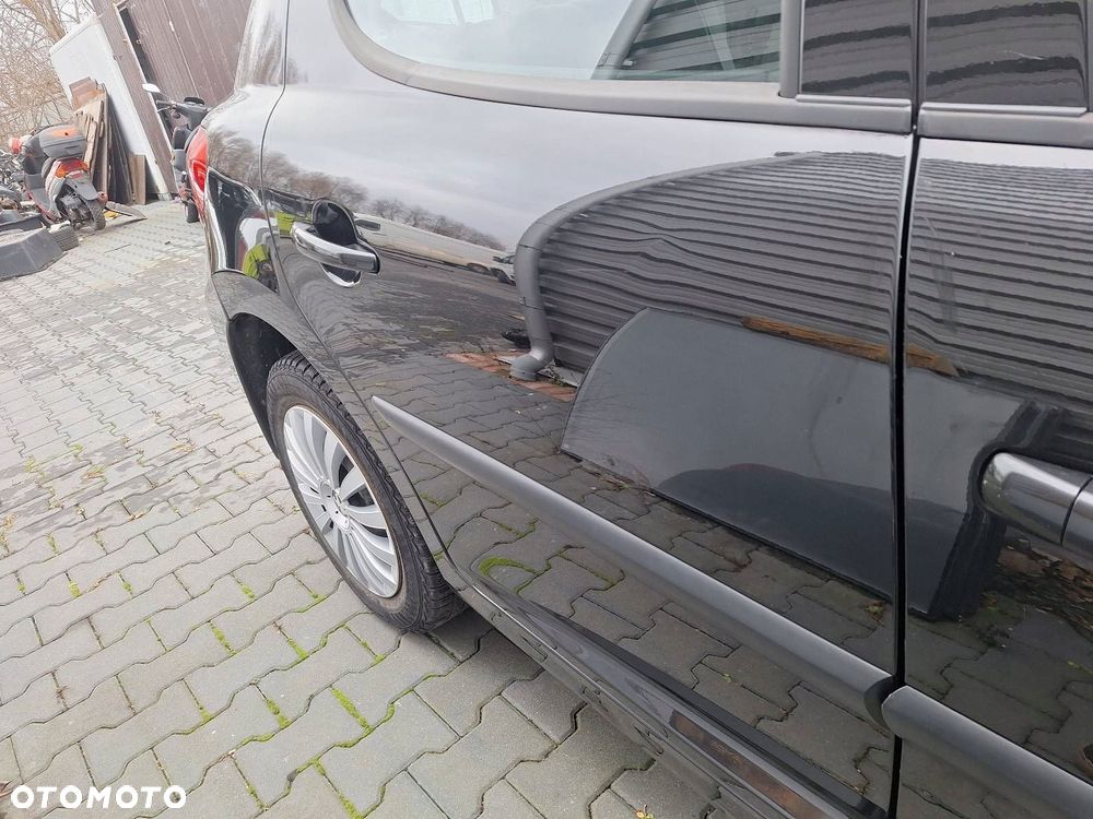 DRZWI KOMPLETNE PRAWY TYŁ PEUGEOT 207 06-09r EXL HB 5D - 7
