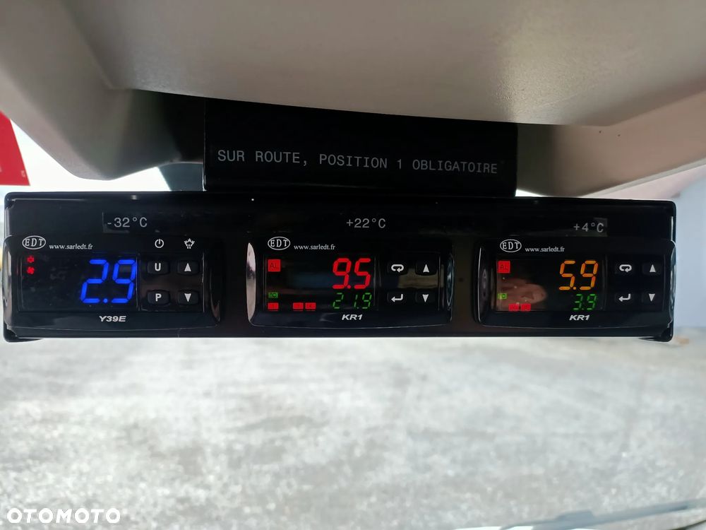 Fiat Ducato Chłodnia 3 komory 160KM 2 zasilania chłodni Multitemperatura - 28