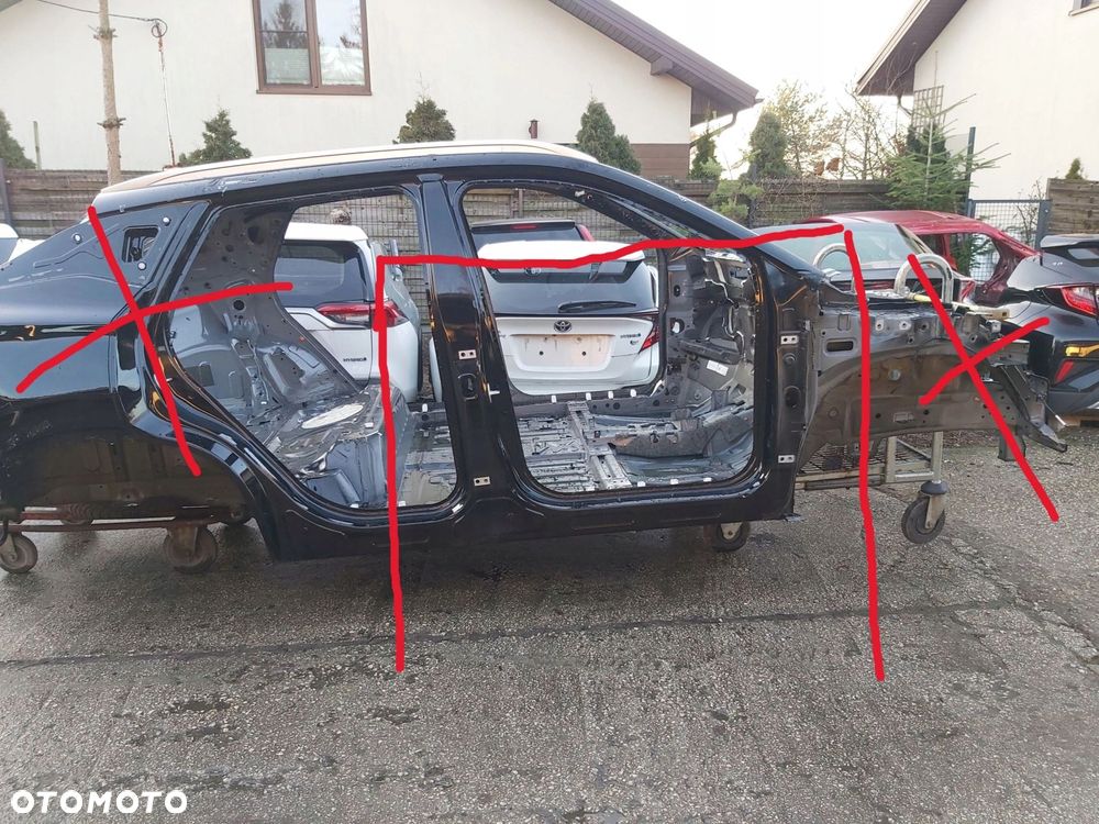 OMODA 5 E5 C5 Słupek prawy przód A środkowy B próg bok ćwiartka - 1