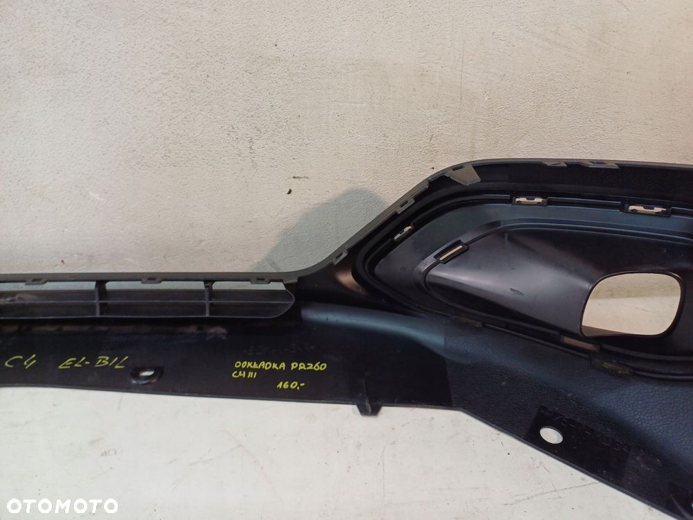 dokładka spoiler zderzaka przód citroen c4 iii 3 16- - 13