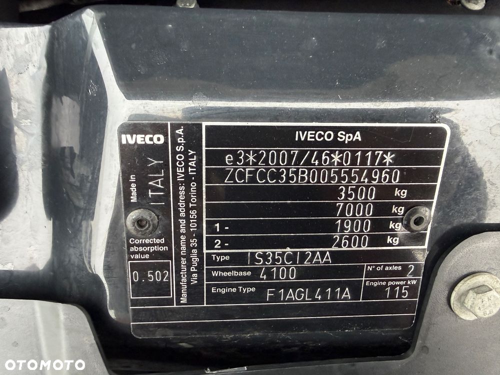 Iveco 2023/Daily 35C16/Kontener/Winda/Klima/ - 17