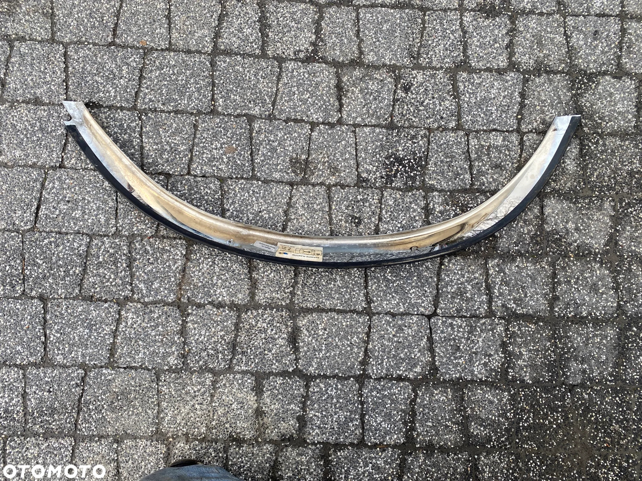 NADKOLE CHROM LEWE PRAWE TYŁ PRZÓD CHROM MERCEDES W107 R107 C107 SLC - 35