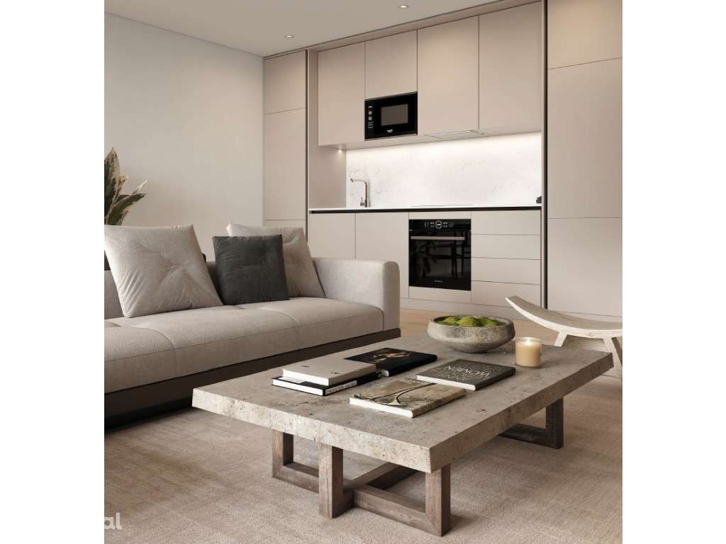 Apartamento T1 com terraço em Canidelo - Grande imagem: 2/17