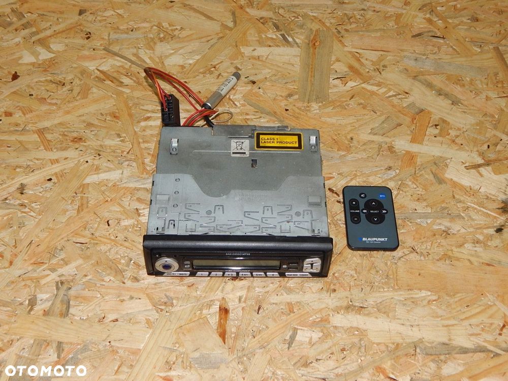 radio samochodowe radioodtwarzacz blaupunkt san diego mp35 uszkodzone cd - 2
