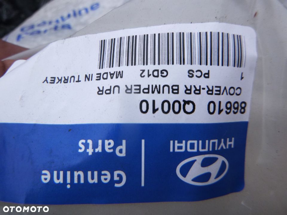 hyundai i20 iii 20r- zderzak tył nowy oryginał tylny 86610q0000 - 2
