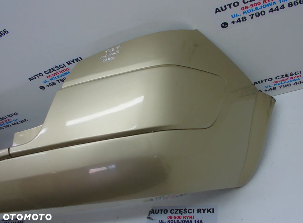 Renault Megane Cabrio II Zderzak tył TED 11 - 2