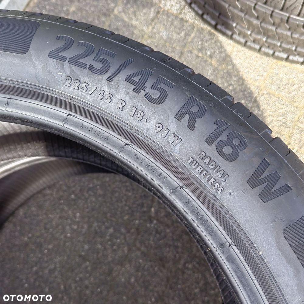 225/45R18 91W Continental EcoContact 6 MO 2022 para lato  PL37 - 6
