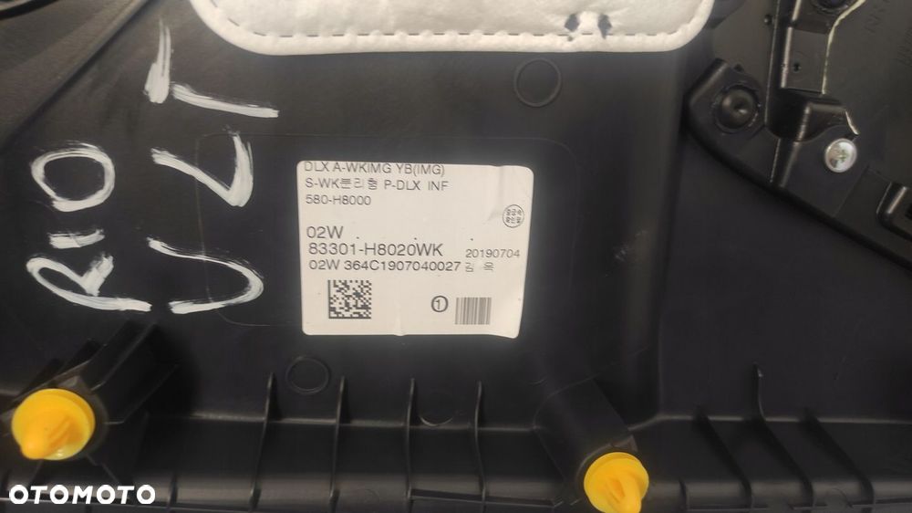KIA RIO IV V TAPICERKA DRZWI LEWA TYŁ TYLNA 17- 24 83301-H8020 - 3
