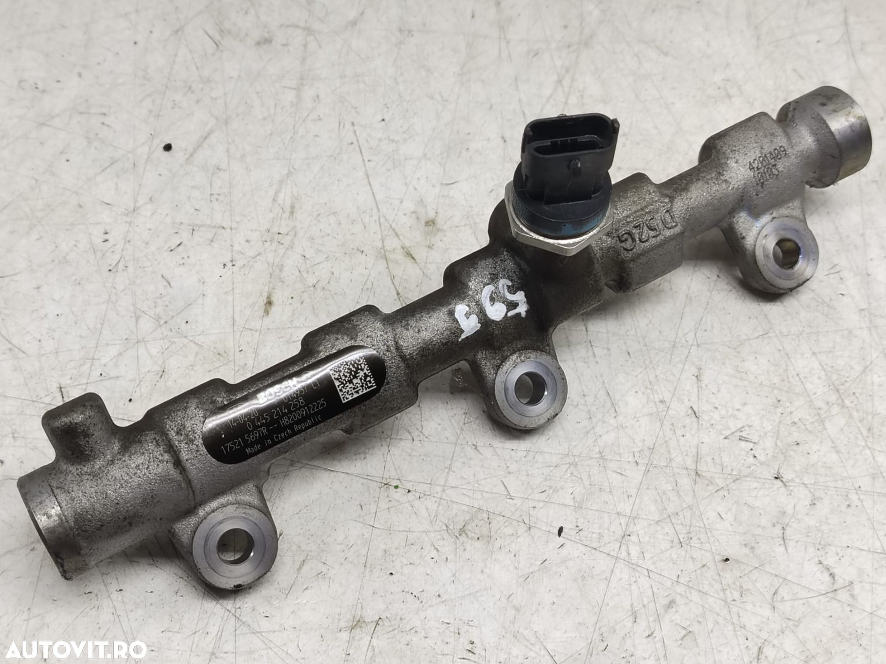 Rampa injectoare 2.3 dci m9t870 0445214258 Opel Movano B [2010 - 2014 - 1