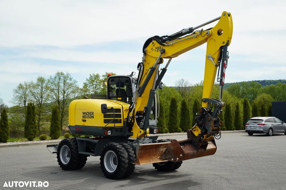 Wacker NEUSON EW 100 / EXCAVATOR PE ROȚI / AER CONDIȚIONAT / CAMERĂ / 2020 - 13