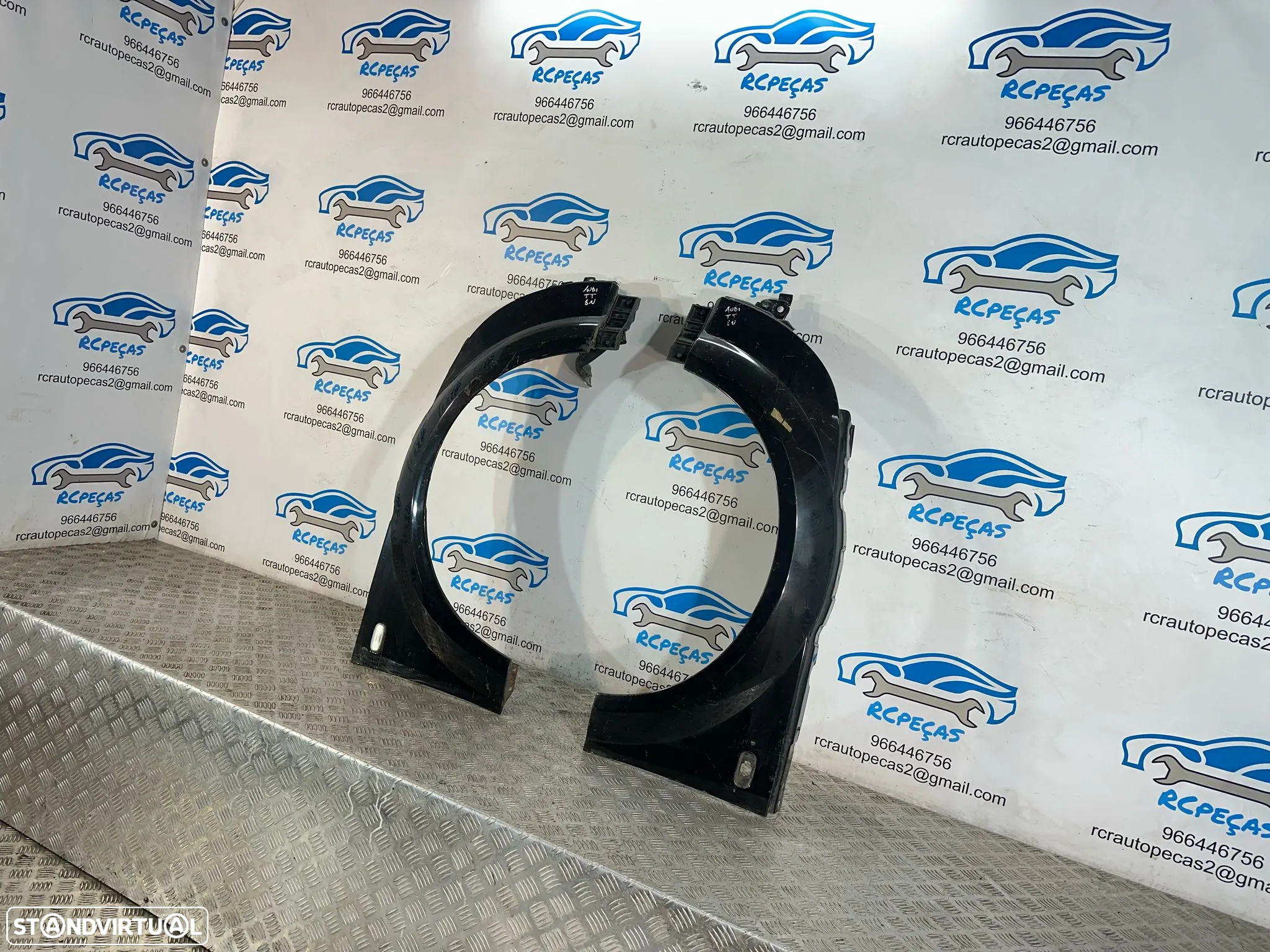 .Conjunto Guardalamas Frente Frontal Esquerdo Direito Original VW Audi TT 8N 1998 - 2006 - 4