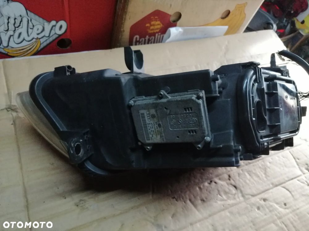 Audi A6 C6 zderzak przedni pod Xenon lampy błotniki drzwi maska kod lakieru LZ5D i inne - 30