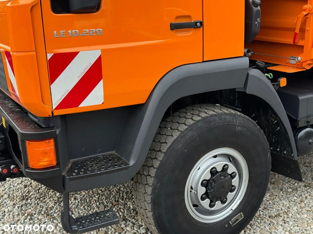 MAN * MAN 10-220 * Wywrotka Kiper Meiller * 4x4 * Zimowe Utrzymanie * Unimog * - 7