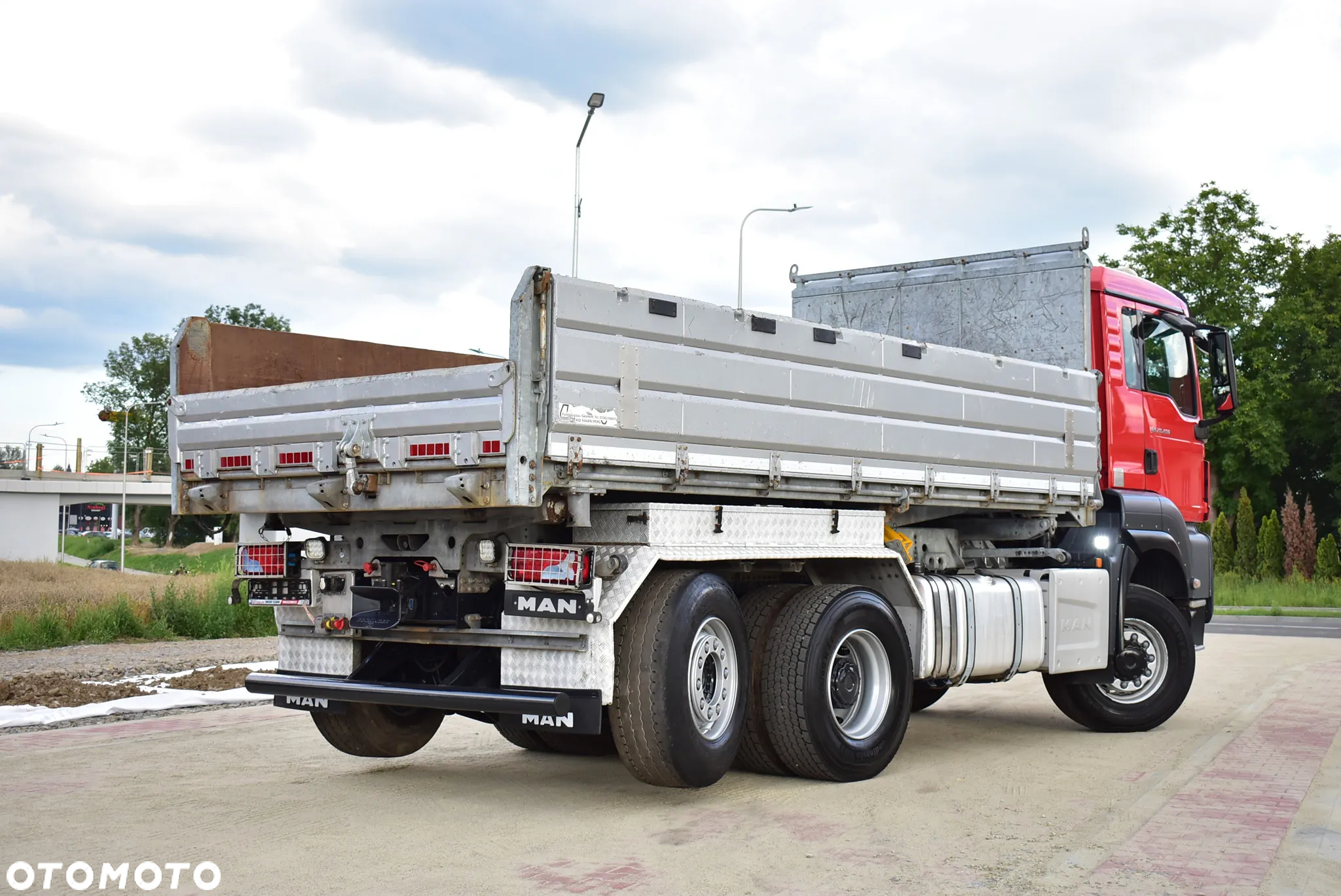 MAN TGS 28.480 6x4-4BL Wywrotka 3-Str. ** Bordmatic **! 65.000 KG Zestaw ! Przedni most/ Reduktor/ 4X4/6X6/ STAN PERFEKCYJNY ! SPROWADZONY Z AUSTRII ! - 19