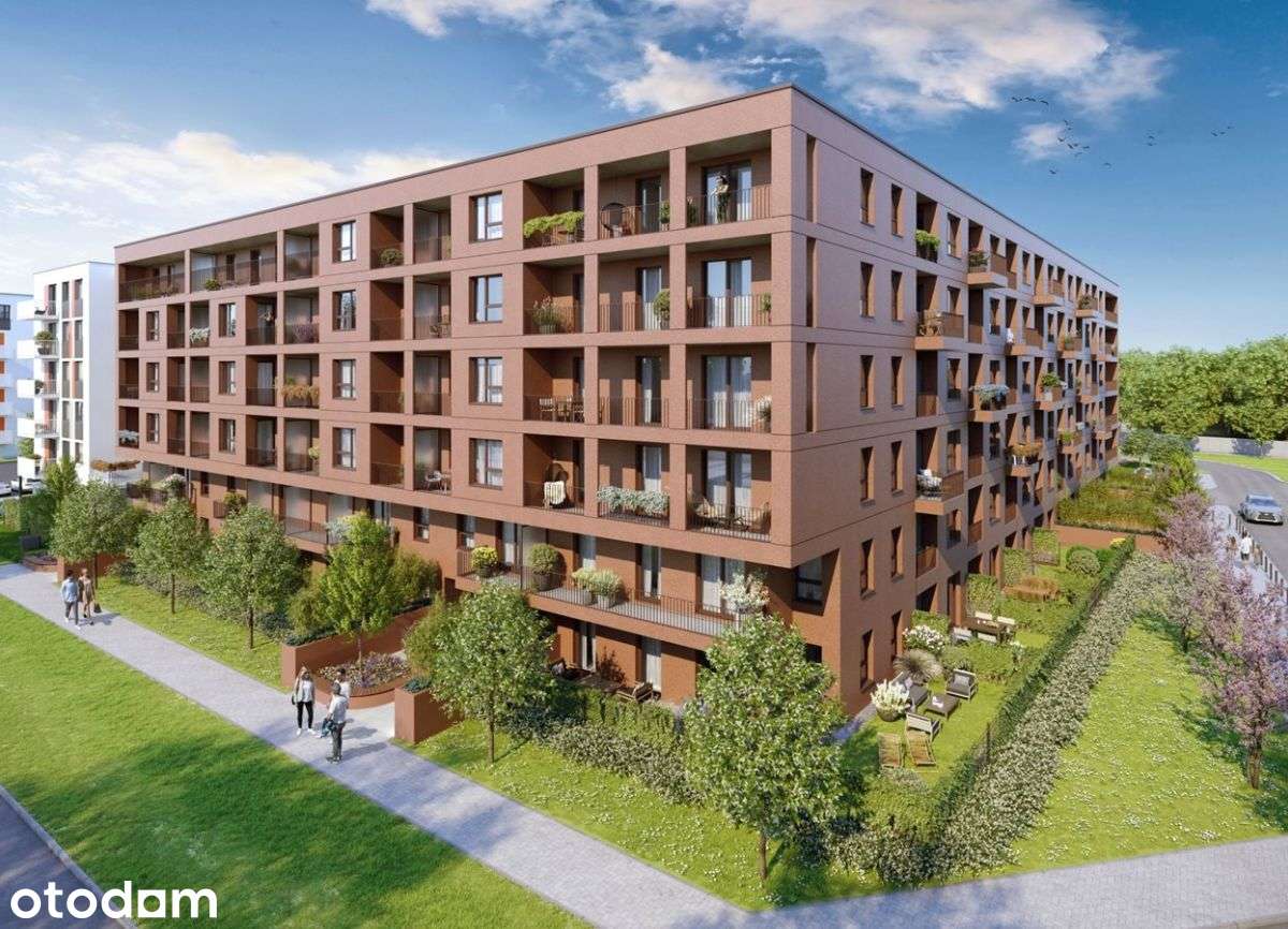 2-pokojowe mieszkanie 37m2 + balkon Bezpośrednio