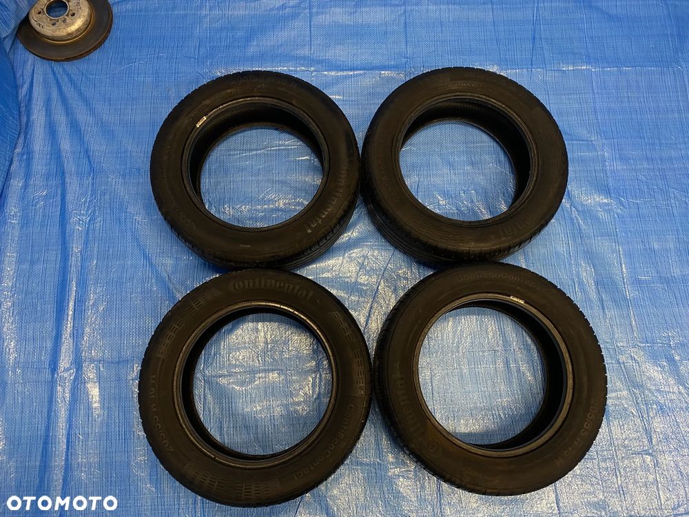 OPONA 16 OPONY LETNIE LATO KOMPLET OPON 4SZT CONTINENTAL CONTI ECO CONTACT 205/55R16 91H BIEŻNIK 6,8mm - 2