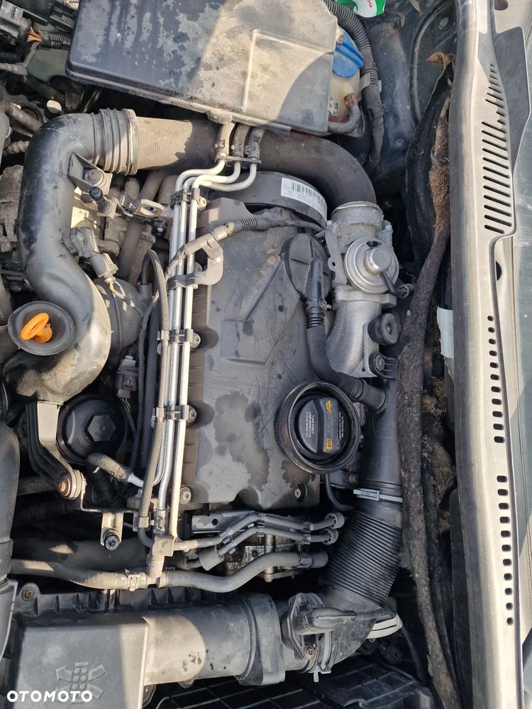 VW touran 1 lift 1.9 tdi BXE skrzynia 6b JYK lakier LD5Q na części - 7