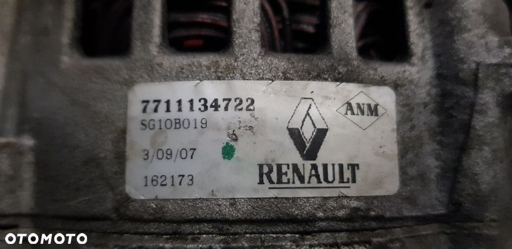 RENAULT SCENIC I LIFT 1.9 DCI ALTERNATOR 7711134722 - 3