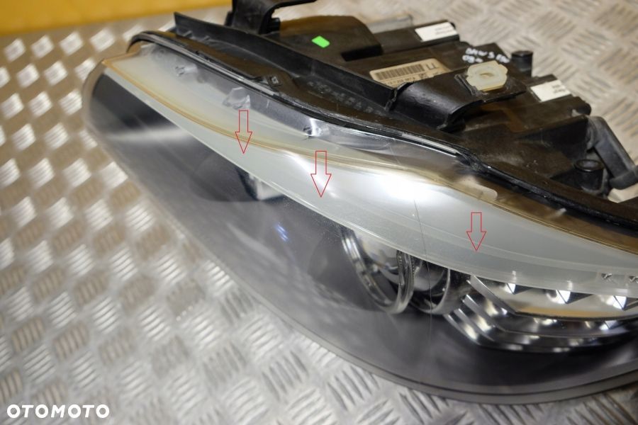 BMW 3 M3 E90 E91 2009- REFLEKTOR LAMPA XENON L USA - 5