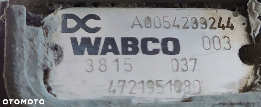 MERCEDES ACTROS MP4 ZAWÓR MODULATOR EBS WABCO A0054299244 4721951080 - 11