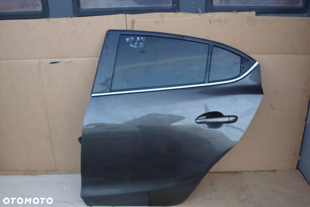 MAZDA 3 III BM 13-19 drzwi lewe tylne sedan lakier 42S - 1