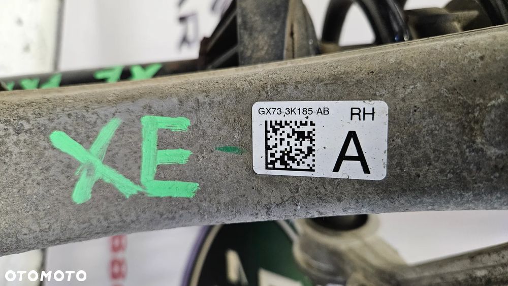 Jaguar XE X760 2.0D Kompletna zwrotnica prawa z wahaczami i amortyzatorem Zawieszenie przód prawy Wahacz Amortyzator GX73-3K185-AB GX7318B037FC - 8