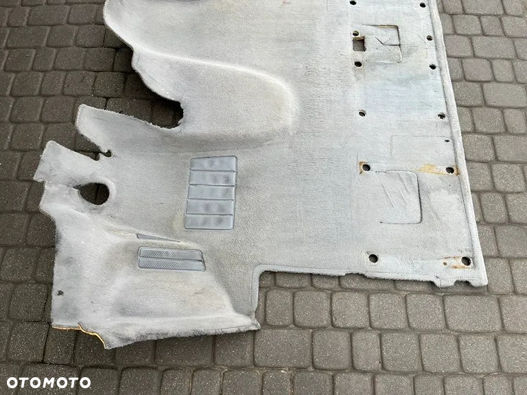 WYKŁADZINA WELUROWA DYWAN WNĘTRZA JASNA PODŁOGA PRZEDNIA PRZÓD MATA VW T5 LIFT T6 CARAVELLE DOKA TRANSPORTER - 2