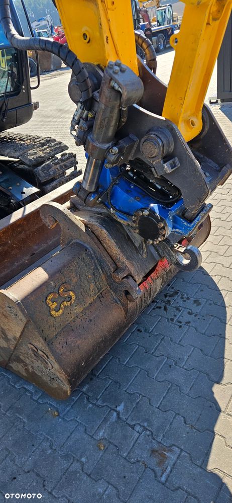 JCB << JZ1440LC+ Roto 3x łamane ramie pług gumowe nakładki >> - 9
