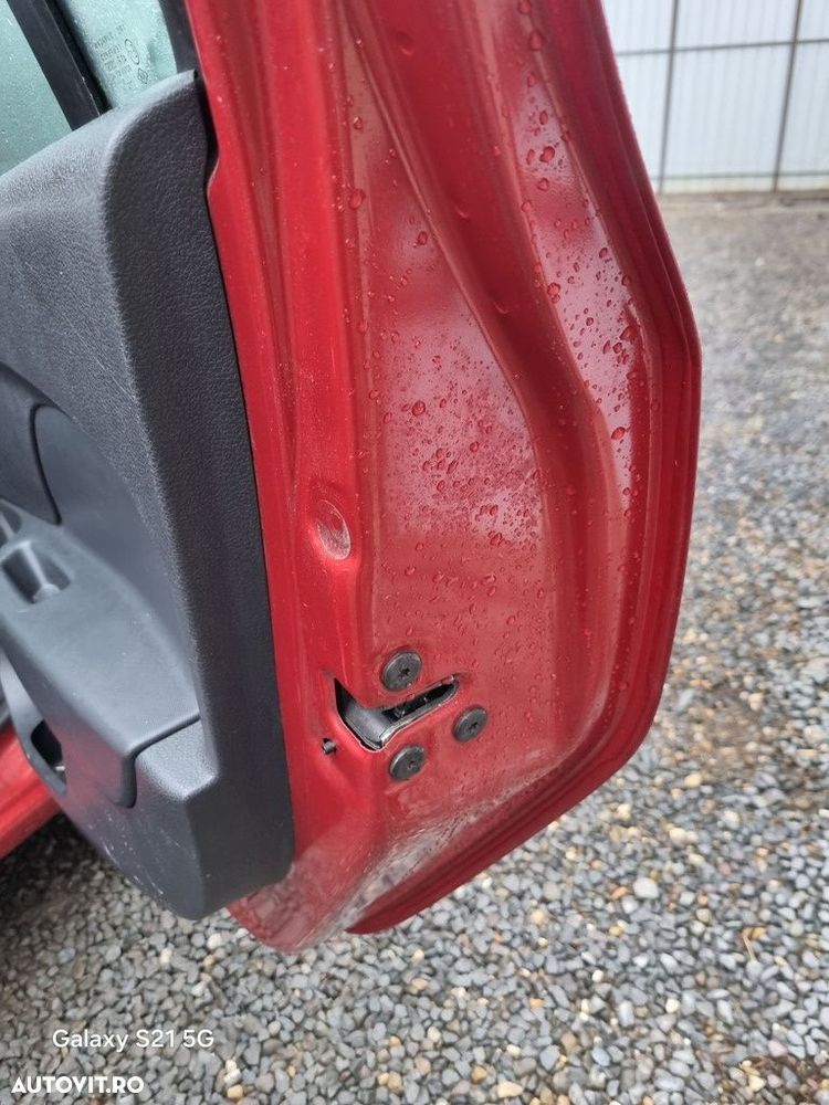 Usa Dreapta Spate Dacia Sandero 2 2012 - 2016 Hatchback 4 Usi Rouge de Feu TEB76 (1403) - 3