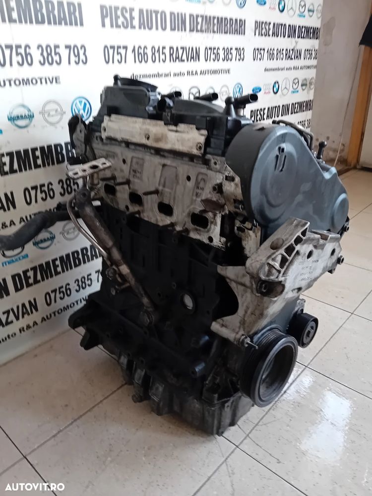 Motor CAY Motor Vw Seat Skoda 1.6 Tdi CAY Golf 6 VI Touran Leon Octavia 2 2009-2014 Euro 5 - 6