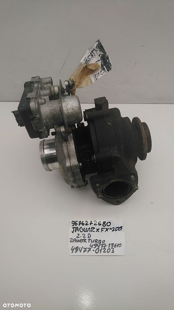 TURBINA 2.2 D 150KM 152KM 160KM 163KM 190KM 200KM XF X250 9676272680 49477-01203 - 3
