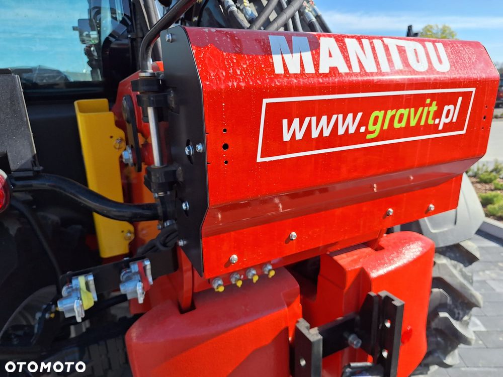 Manitou ładowarka MLT 940 140 V+ Elite, pneumatyka 2 obwodowa do przyczep - 4