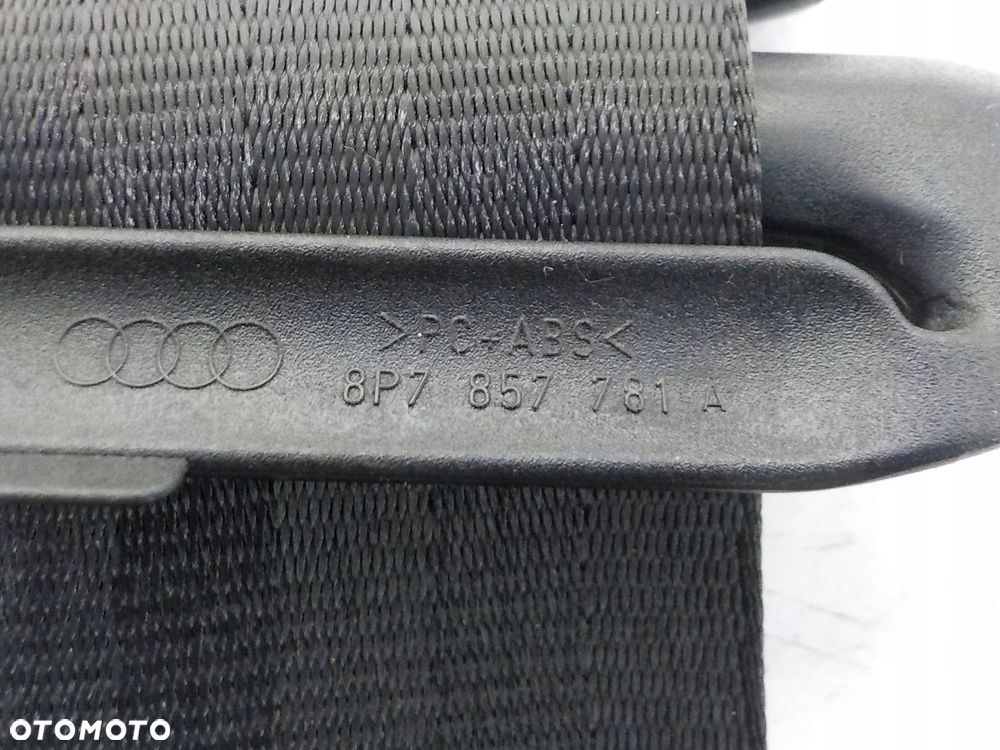AUDI A3 8P CABRIO PAS BEZPIECZEŃSTWA NAPINACZ LEWY PRZÓD 8P7857705A - 4