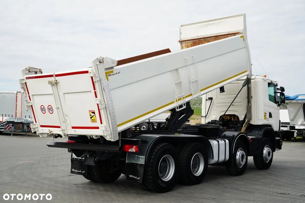 Scania G 480 / 8x4 / WYWROTKA / HYDROBURTA / BORDMATIC / MANUAL - 6