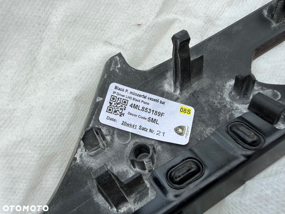 LAMBORGHINI URUS PANEL OBUDOWA LEWA DESKI 4ML853189F NOWA - 3