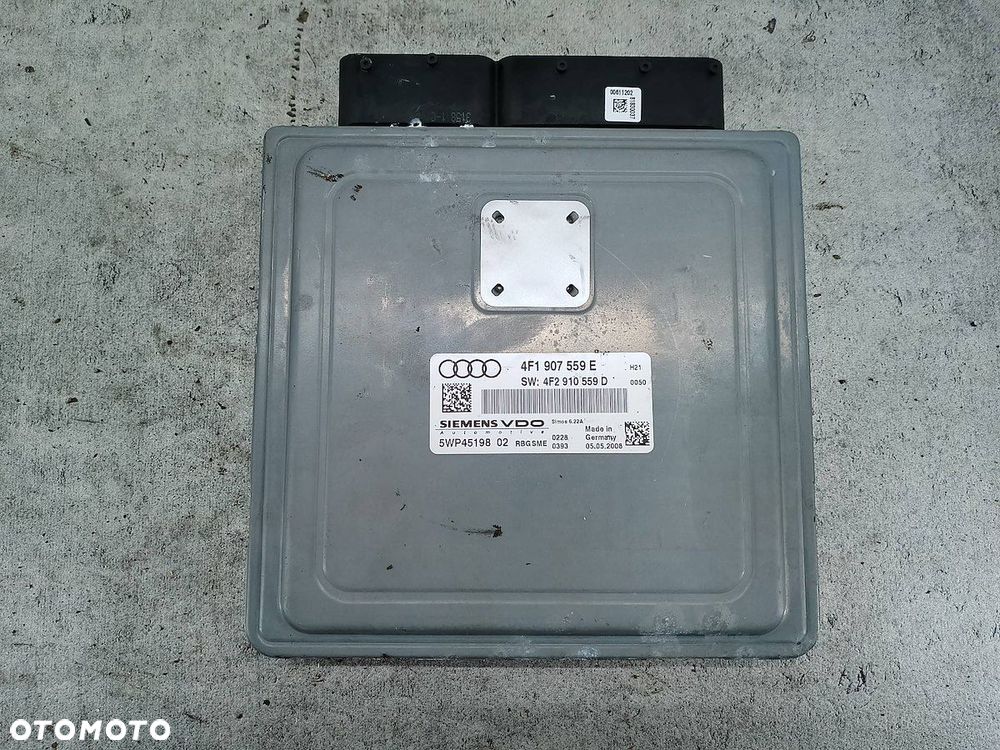 KOMPUTER, STEROWNIK AUDI A6 C6 4F2910559D  5WP45198 3.2 FSI - 4