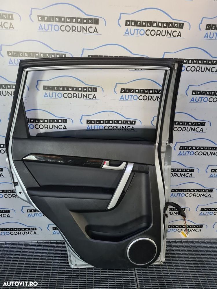 Usa Stanga Spate Chevrolet Captiva Facelift 2011 - 2014 SUV 4 Usi ARGINTIU (973) ÎNDOITĂ - 6