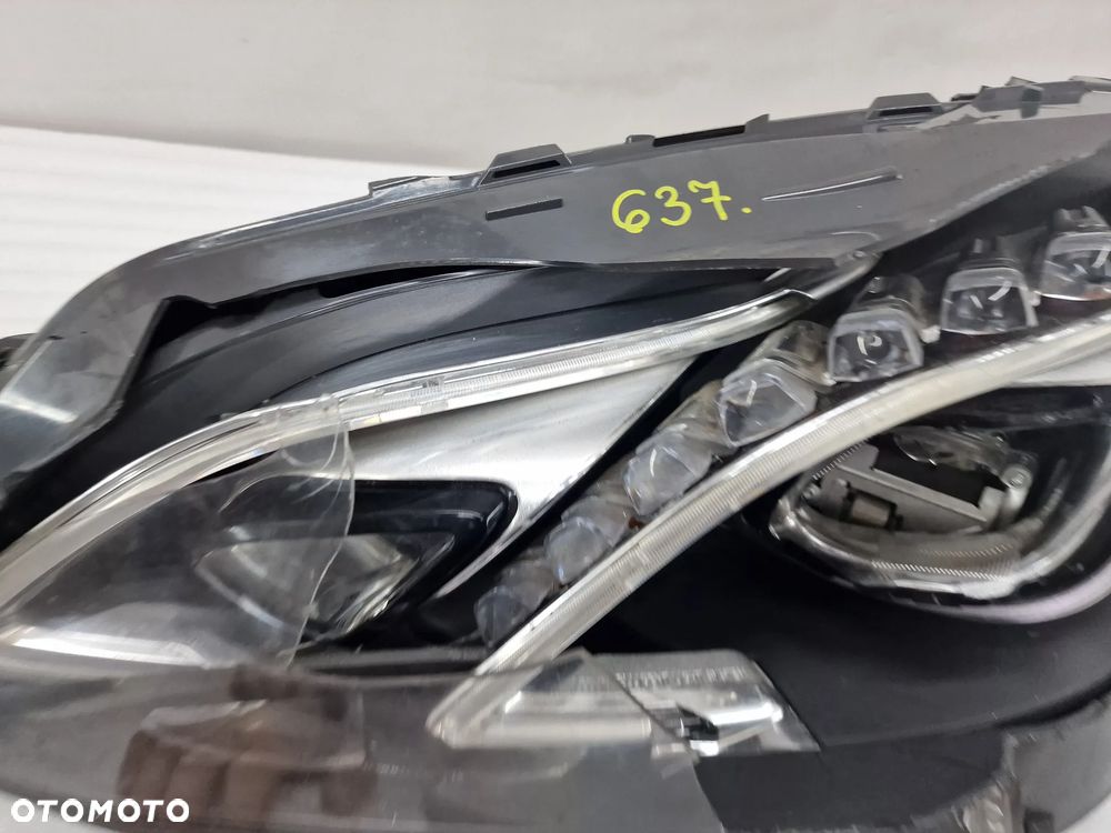 MERCEDES W212 LIFT 13- FULL LED LEWY LEWA LAMPA PRZEDNIA PRZÓD , NR A2128209759 , NR AUKCJI LL637 - 4