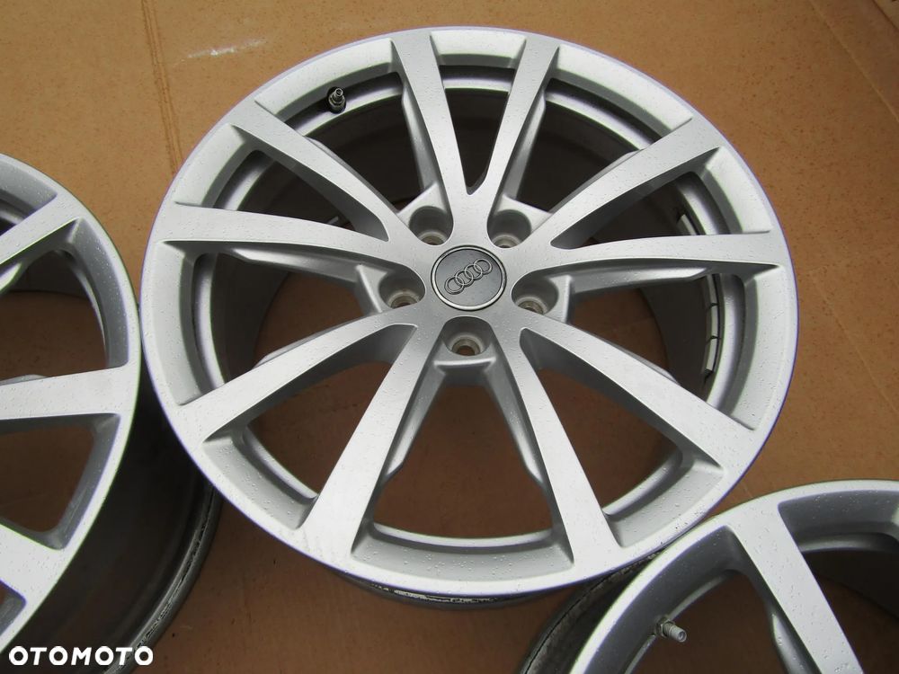 4x JAK NOWE Felgi Aluminiowe 18 Audi A4 B6 B7 B8 A5 8T A6 C6 C7 C8 A7 A8 Q3 Q5 Q7 SEAT SKODA VW BMW 8 j 5x112 ET29 piasta 66,6 mm + czujniki TPMS / STAN IDEALNY - 16