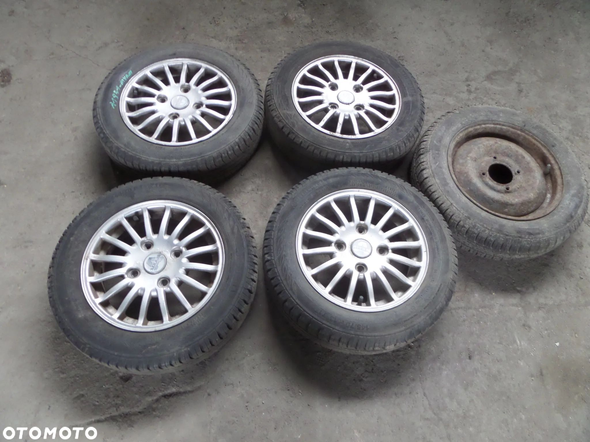 11951 Koła alufelgi Aixam A741 13'' 145/70R13 - 1