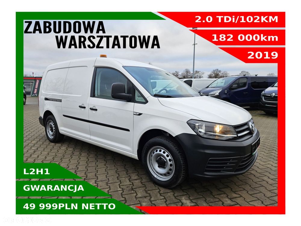 Volkswagen Caddy Long *49999zł NETTO* 2.0TDi/102KM - 1